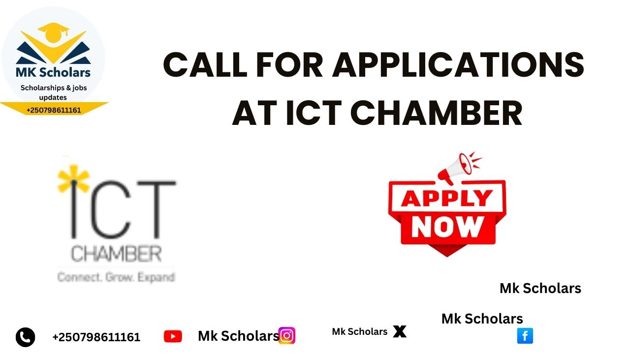 CALL FOR APPLICATIONS AT ICT CHAMBER